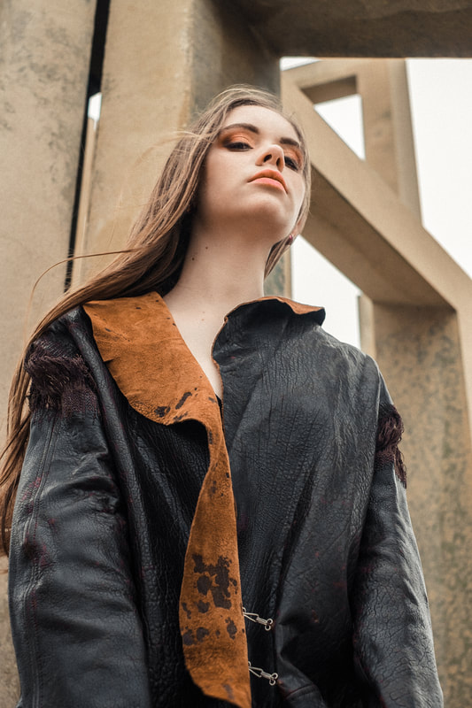 Editorial photoshoot The Plague, fashion styling by Daria Kuvshinova