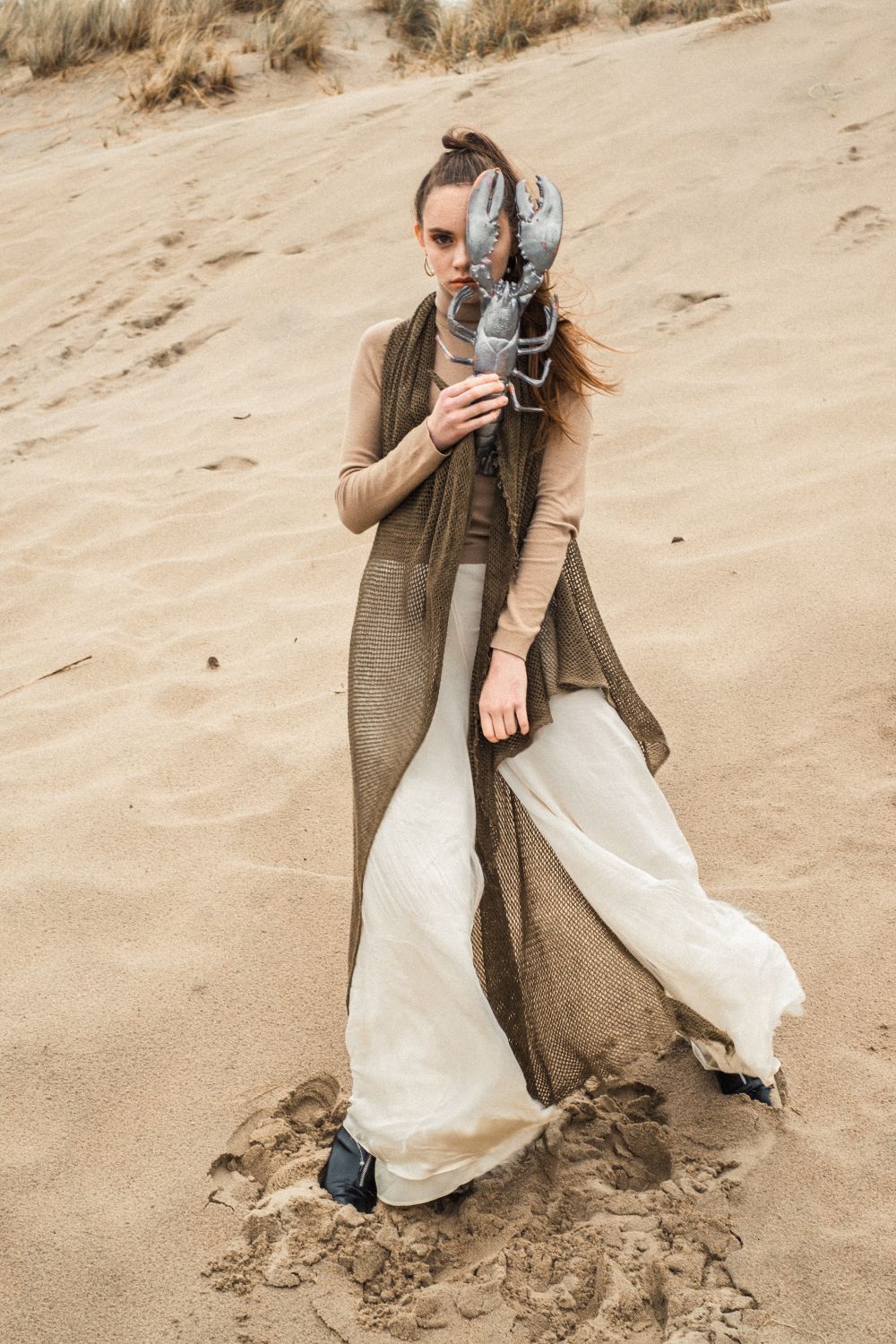 Editorial photoshoot The Plague, fashion styling by Daria Kuvshinova